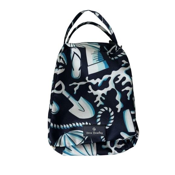 Vera Bradley Shore Enough Lighten Up Reactive Lunch Bag Cooler - Picture 1 of 10